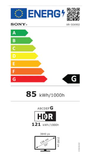 50x90j energy label
