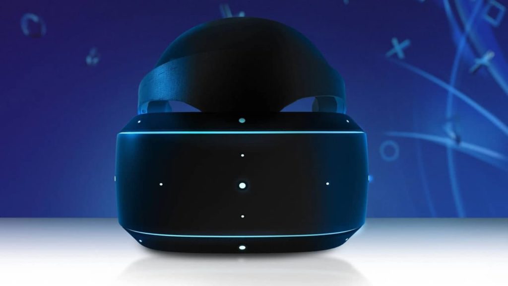 Sony PS5 VR headset with haptic feedback