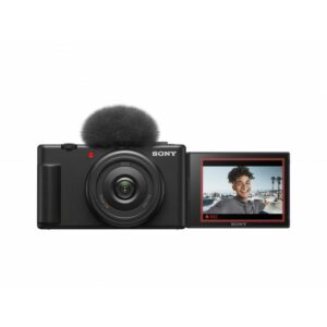 SONY ZV1F Compact Vlogging Camera - Black